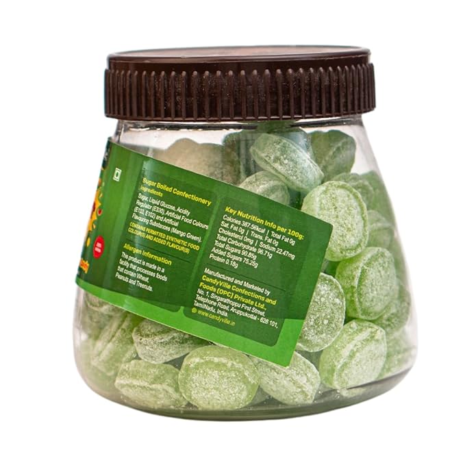 CandyVille FrootFab Kaccha Mango Candy Jar 400g