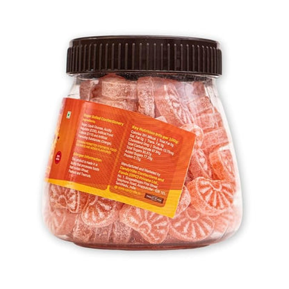 CandyVille FrootFab Orange Candy Jar 400g | Orange Candy | Santra | Narangee candy
