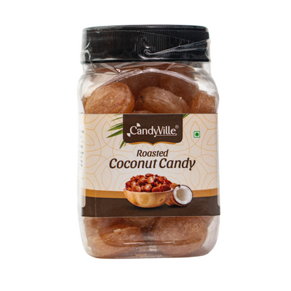 CandyVille Roasted Coconut Candy Jar - Wholesale Box of 12