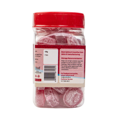 CandyVille MintMello Paan & Mint Candy 150g Jar - Wholesale Box of 12