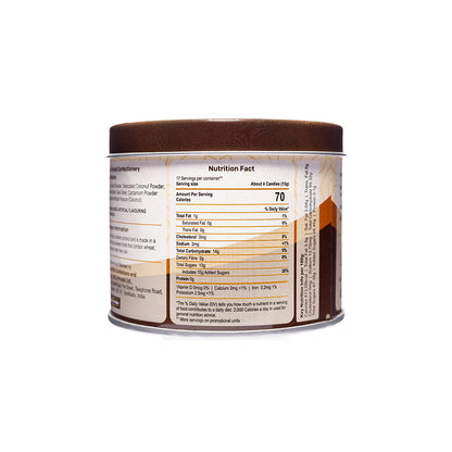 CandyVille Roasted Coconut Candy Tin 340g | Coconut Toffee brittle